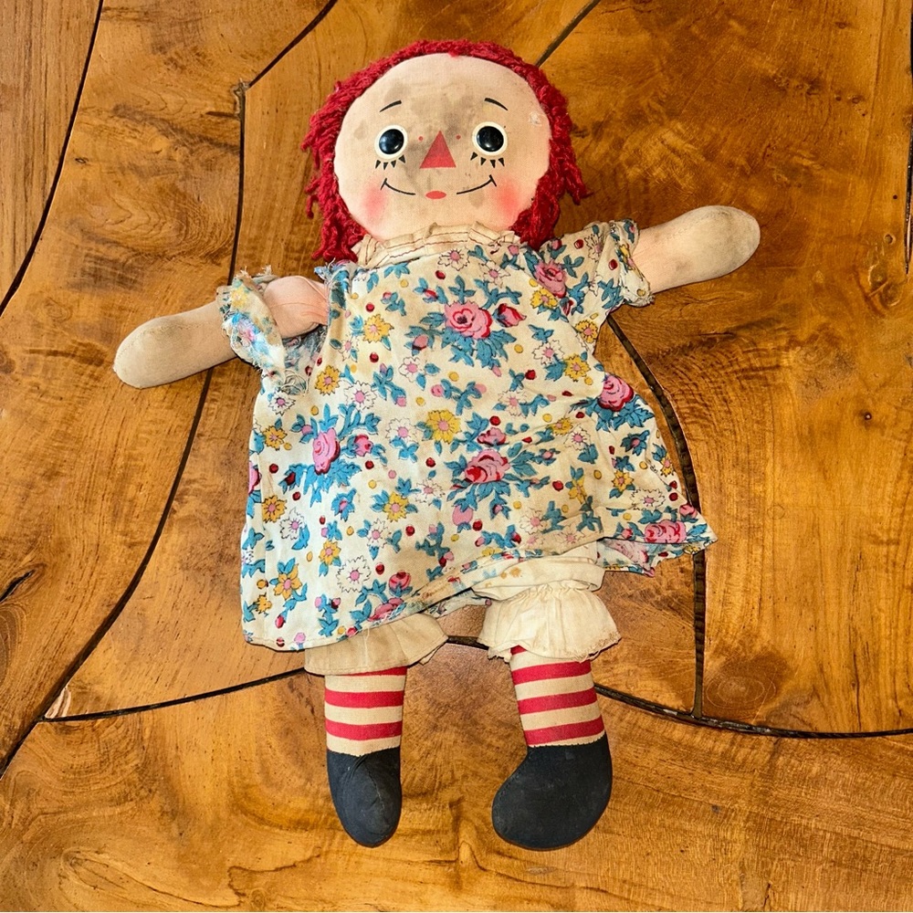 Haunted Raggedy Ann Doll 70s Vintage Stuff Animal Toy